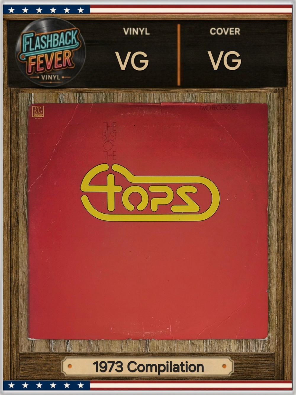 THE FOUR TOPS•The Best Of•1973 US 2xLP (M 764D) Motown - Picture 3 of 17